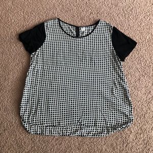 Old Navy patterned dress shirt